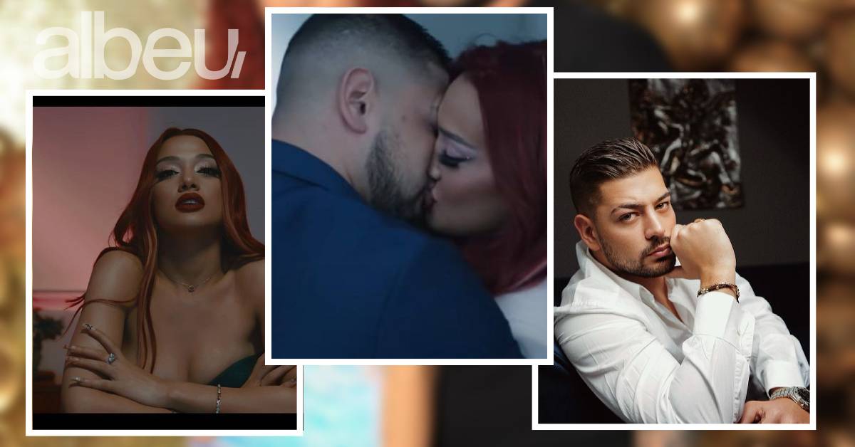E pranuan më në fund, Andi dhe Melisa puthen në buzë para gjithë  shqiptarëve (FOTO LAJM) – Albeu.com