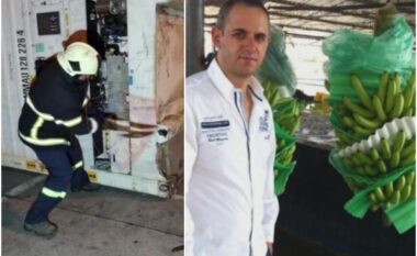 I njëjti gabim/ Kokainë në kontenierët e bananeve, arrestohet babai i Arbër Çekajt (VIDEO)