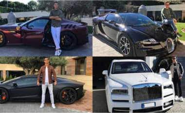 Të ndërtuara me porosi, CR7 mes Ferrarit dhe Rolls Royce (VIDEO)