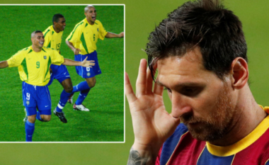 Messi e pranon se është penduar që nuk ka shkëmbyer fanellet me dy legjendat e Brazilit
