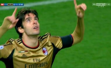 Kaka, lojtari që ka shënuar golin e fundit për Milanin në Champions (VIDEO)