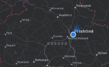 Apple Maps më në fund shënon emrat e qyteteve të Kosovës në gjuhën shqipe (FOTO LAJM)