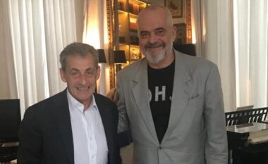 Rama takon presidentin Sarkozy në shtëpi, zbulon qëllimin e vizitës në Paris