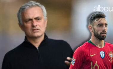 Jose Mourinho kritikon ashpër Bruno Fernandes: Në dy ndeshjet e fundit ai nuk ishte aty
