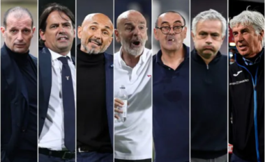 7 super trajnerët e Serie A, 3 do jenë dështim nëse nuk sigurojnë Championsin