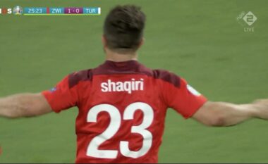 EURO 2020/ Shënon Shaqiri, Zvicra dyfishon rezultatin ndaj Turqisë (VIDEO)