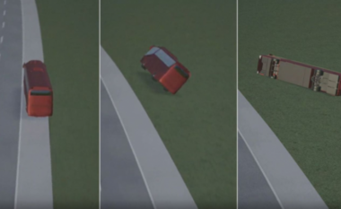 Si ndodhi aksidenti në Kroaci, media kroate publikon pamjet 3D (VIDEO)
