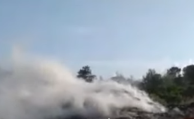 I vihet flaka mbetjeve në Gjirin e Lalzit, asnjë zjarrfikëse në vendngjarje