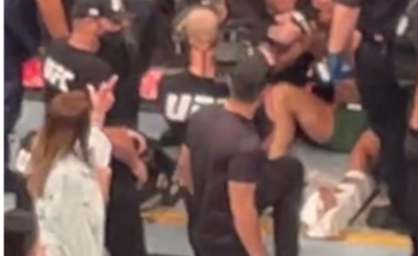 Rivaliteti nuk njeh kufi në UFC, bashkëshortja e Pourier i tregon gishtin e mesit McGregor