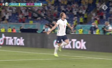 EURO 2020/ Nuk ndalet Anglia, shënon edhe golin e tretë ndaj Ukrainës (VIDEO)