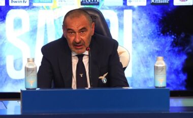 Sarri prezantohet te Lazio, flet për objektivat, zbulon të ardhmen e Muriqit