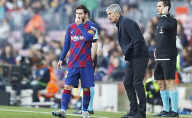 Rrëfehet Setien: Lionel Messi? Të shumtën e rasteve nuk dukej askund në fushë