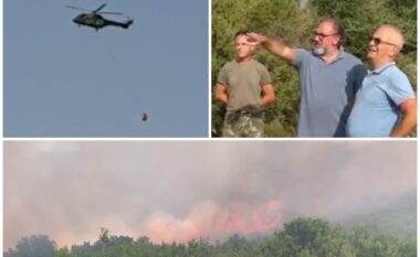 Dita e gjashtë e zjarreve: Rëndohet situata në Vlorë, ushtria ndërhyn në Karaburun