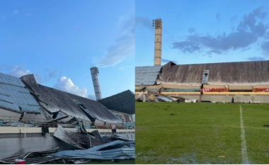 Për pak sa nuk u kthye në tragjedi, në Brazil shembet tribuna