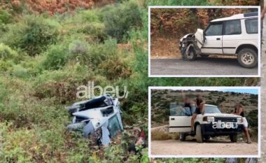 Të hipura sipër duke pozuar, del fotoja e vajzave me “Land Rover-in” para aksidentit