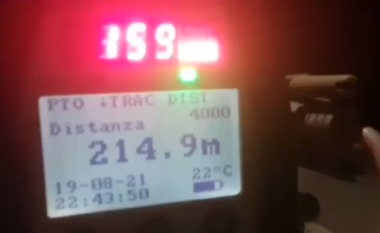 Me 159 km/h dhe të dehur në timon, në 5 orë kontrolle e pësojnë keq 32 shoferë në aksin Tiranë-Elbasan (VIDEO)