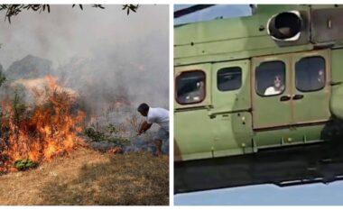 Zjarret, Basha publikon foton: Rama i heq një helikopter ushtrisë, për ta përdorur për udhëtimet e tij