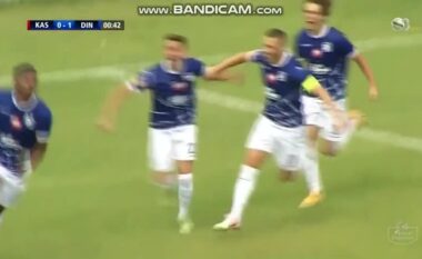 Dinamo e nis me këmbën e mbarë debutimin në elitë, blutë mposhtin Kastriotin (VIDEO)