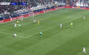 Dortmund e mbyll me avantazhin e dyfishtë pjesën e parë ndaj Besiktas (VIDEO)