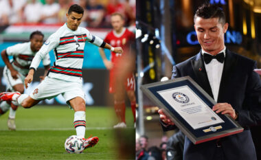 Cristiano Ronaldo thyen rekord, vlerësohet me çmimin “Guinness”