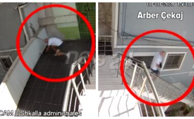 Zbret me litar për disa sekonda, momenti kur Arbër Çekaj tenton arratisjen nga burgu “313” (VIDEO)