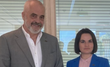 Liderja e opozitës bjelloruese në Tiranë, pritet të takojë Ramën