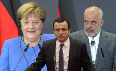 Rama sulmon Albin Kurtin në sy të Angela Merkel: Kosova bën teori konspiracioni!