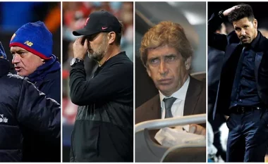 Mourinho nuk je vetëm: Goditjet që morën trajnerët më të mirë në botë (FOTO LAJM)