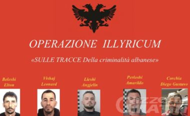 EMRAT/ “Shkrihet” grupi kriminal i kokainës në Itali, prangosen 4 shqiptarë