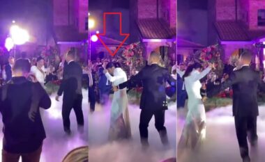 Dalin pamje nga dasma! Incidenti që mund t’i prishte “natën magjike” Rudina Dembacaj, çfarë ndodhi teksa kërcente (VIDEO)