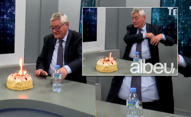 Dash Shehin e gjen ditëlindja në ekran, surpriza LIVE dhe dëshira e madhe para qirinjve (VIDEO)