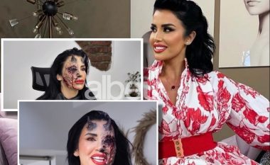 Jonida Maliqi maskohet për Halloween dhe tremb njerëzit në rrugë (VIDEO)