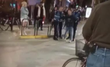 Sherr mes tifozave të Tiranës dhe Partizanit, ndërhyn policia (VIDEO)