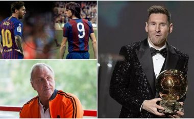 Johan Cruyff e kishte parashikuar se Messi do t’i fitonte 7 Topa të Artë