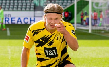 Borussia Dortmund përgatit një ofertë historike për të mbajtur Haaland