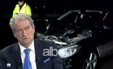 Dalin pamjet! Makina copë-copë, si u aksidentua në autostradë mjeti i eskortës së Sali Berishës (VIDEO)