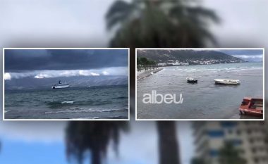 Era e shiu trazojnë detin, pezullohet lundrimi në Vlorë (VIDEO)