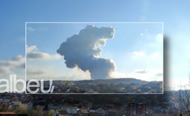 Vetëm 1 punonjës nxirret i gjallë! Shpërthen fabrika e armëve në Beograd, në kërkim të njerëzve nën rrënoja (VIDEO)