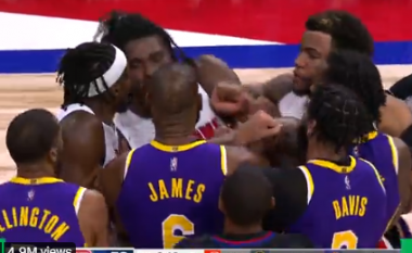 James godet me bërryl lojtarin e Detroit, përleshje dhe përjashtime në NBA (VIDEO)