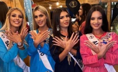 “Na erdhi në dhomë duke qarë”, Miss-et shqiptare sqarojnë foton e bujshme me “Miss Serbia” (VIDEO)