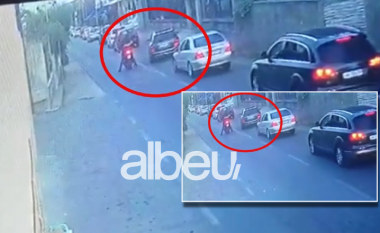 Dalin pamjet! Si u shpëtoi atentatit djali i ish-policit që u vra sot në Laç (VIDEO)