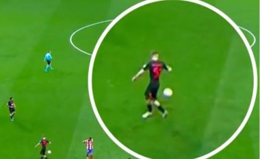 Saelemaekers dhuron spetakël me topin, video bëhet virale në rrjetet sociale (VIDEO)