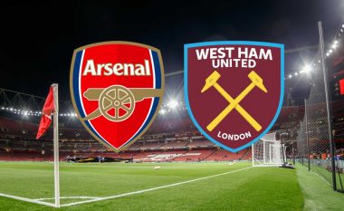 Formacionet zyrtare: Arsenal-West Ham