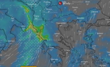 HARTA/ Po vjen cikloni nga Adriatiku, Shqipëria gati për furtunë në këtë orë