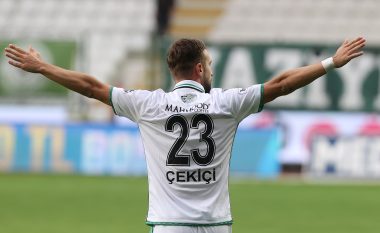 Super Çekiçi, vjen nga stoli për t’i dhënë fitoren Konyaspor-it (VIDEO)