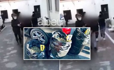 Po transportonin drogë me dy makina, policia ndalon dhe arreston 4 persona (VIDEO)