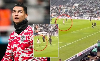 Tifozët e Newcastle provokuan keq Ronaldon para se të fillonte ndeshja (VIDEO)