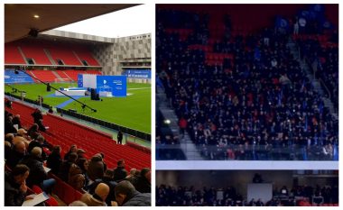 Berisha tha 4200 firma, por sa është aktualisht numri i delegatëve që janë futur në stadium (VIDEO)
