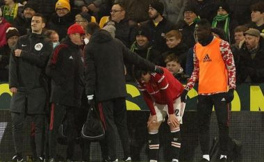 Mbrojtësi i Manchester Utd shfaq probleme njësoj si të Agueros