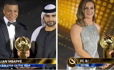 Globe Soccer Awards, këto janë të gjitha çmimet e dhuruara sonte
